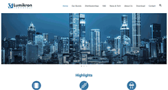 Desktop Screenshot of lumikron.com